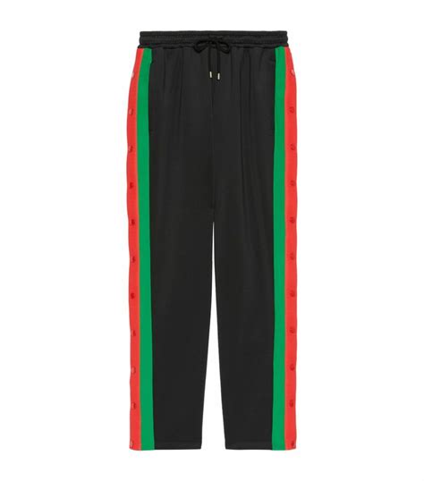 brown gucci jean leisure suit|gucci jogging trousers.